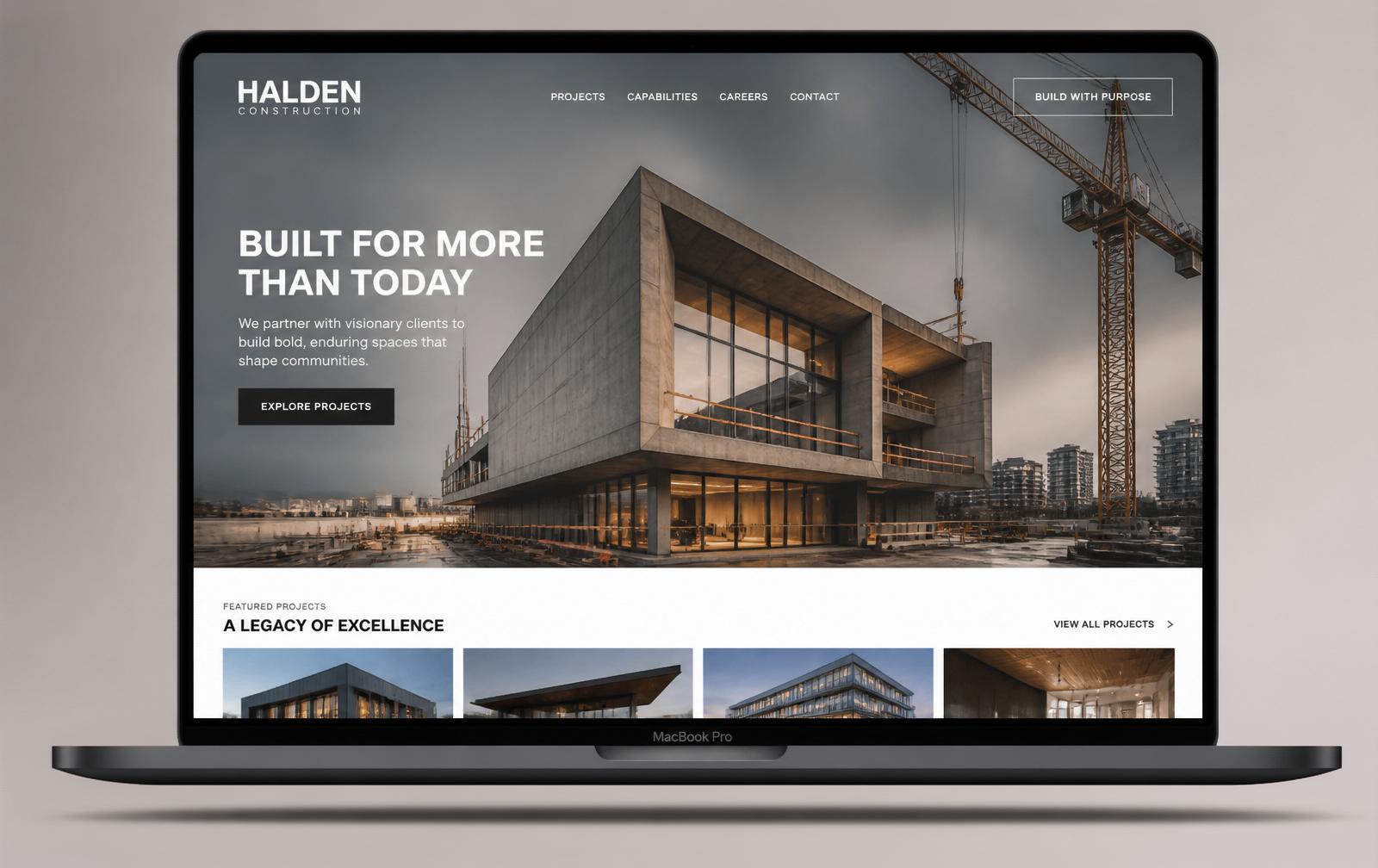 Halden Construction — case study