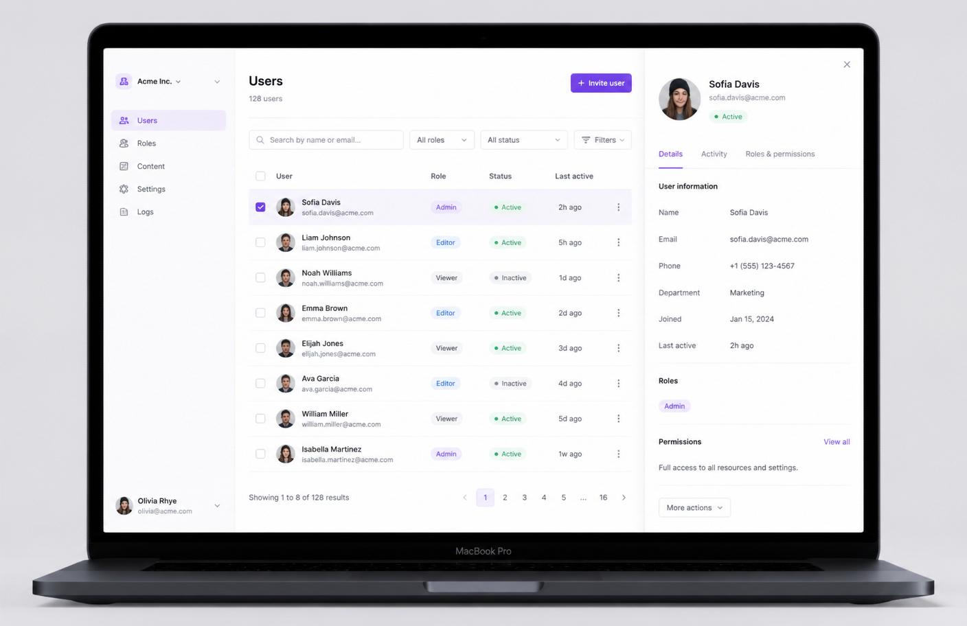 Admin Panel