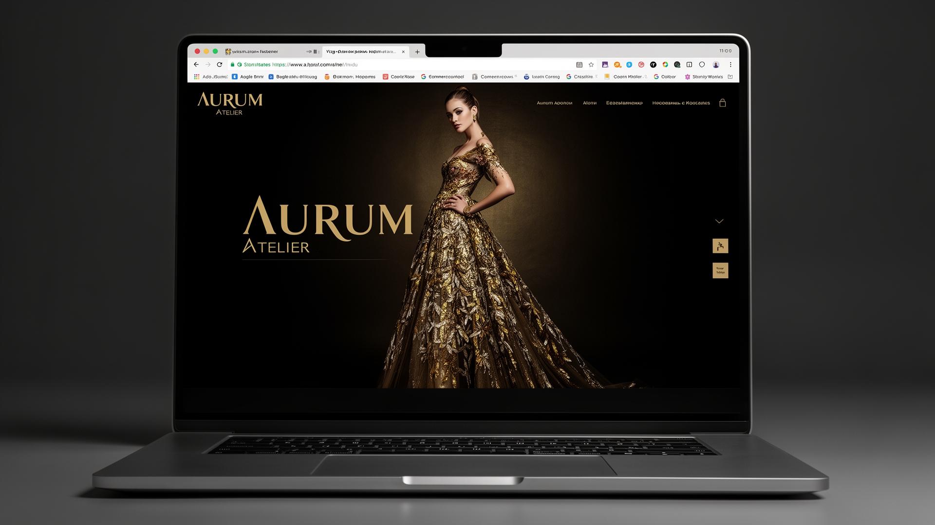 Aurum Atelier — Cinematic ecommerce for a luxury fashion house