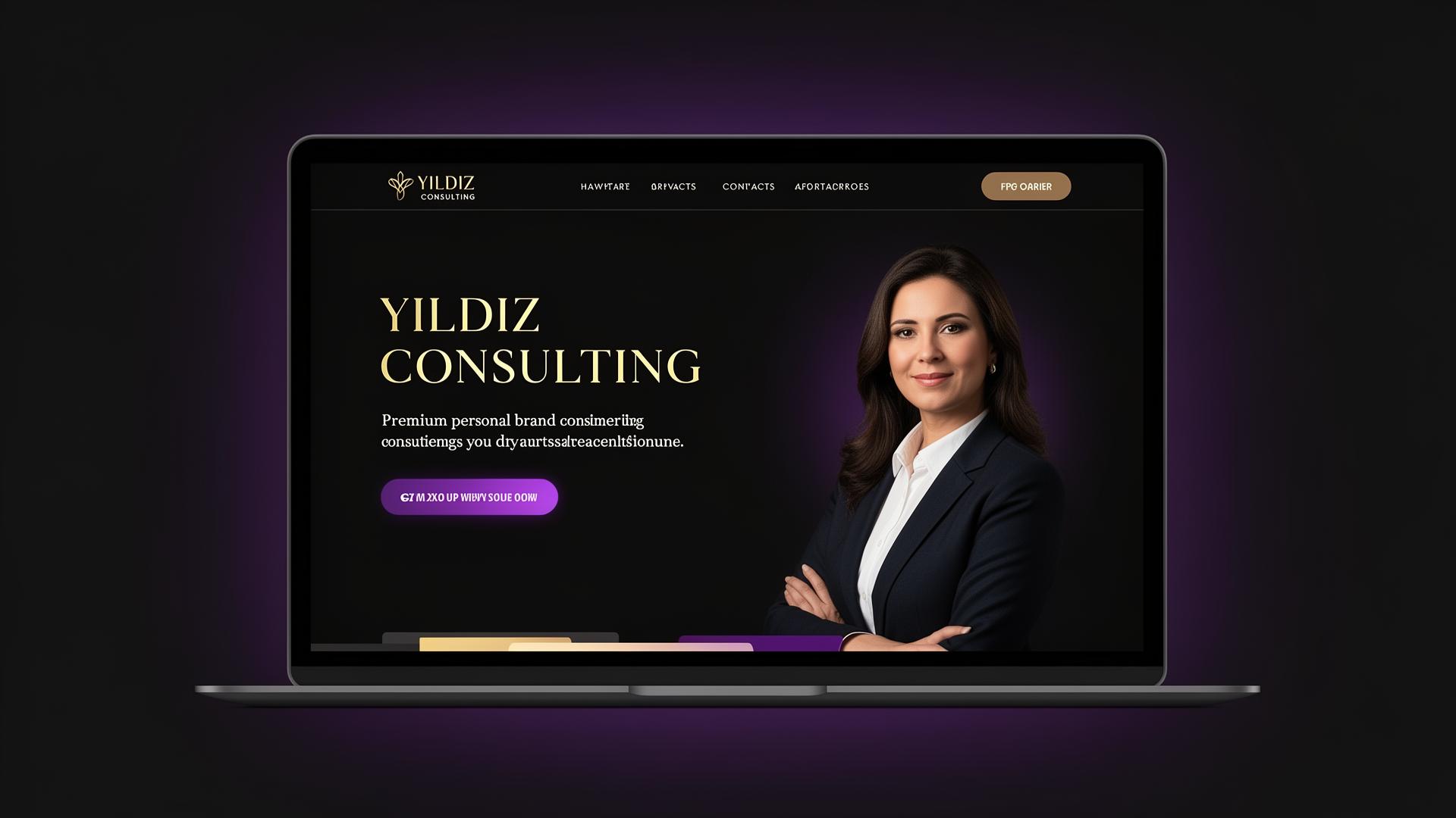 Yıldız Consulting — Personal brand platform for an executive consultant